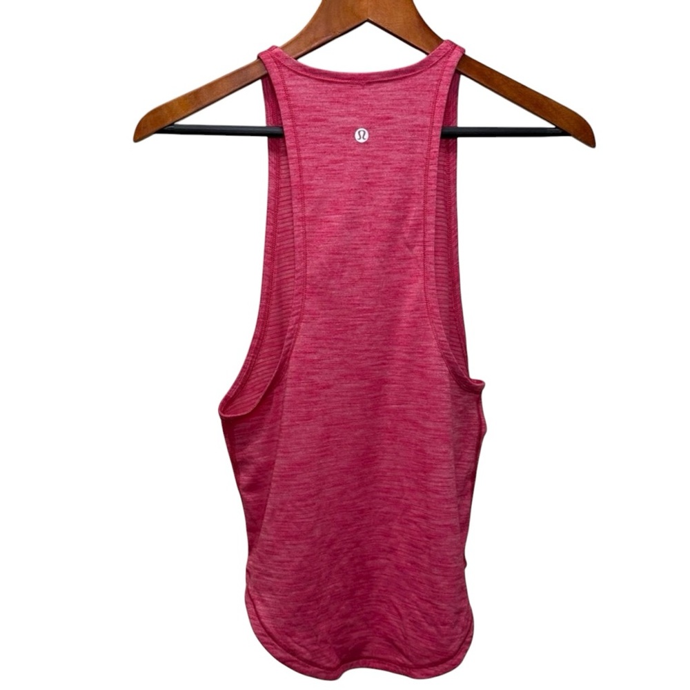 Lululemon Sweat Date Pink Racerback Tank Top